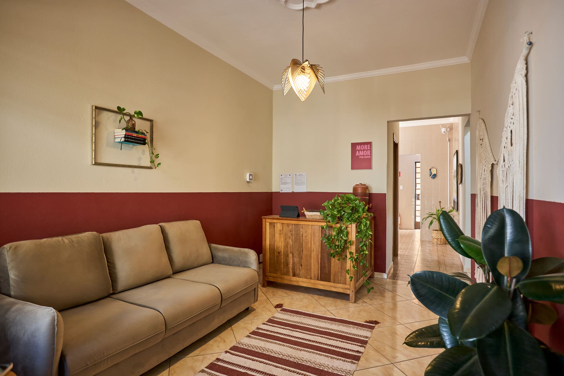 aluguel de sala para psicólogo em campinas sala 2 Recepção acolhedora da Casa Gê, parte do espaço para aluguel de sala para psicólogo em Campinas.